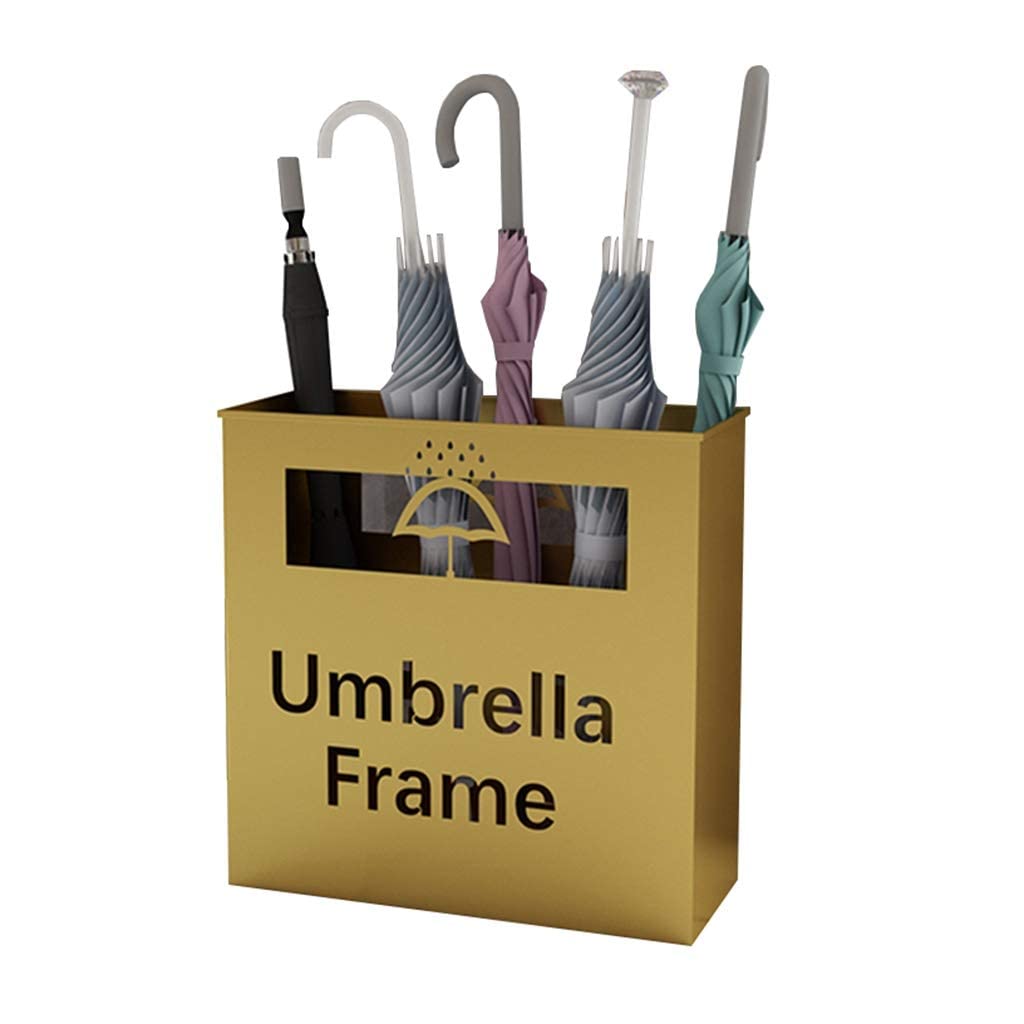 Porte-parapluies Gold Business grand format pour garder les sols d'hôtels secs