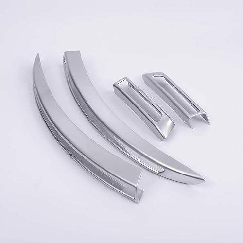 Miniatura 3 de YIWANG ABS cromo coche lámpara trasera tiras de luz Trim 4 unids para Porsche Macan 2014-2017 Auto Accesorios