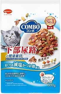 （まとめ買い）日本ペットフード コンボ キャット 下部尿路の健康維持 600g 猫用フード 【×6】