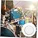 DECHOUS Jazz Drum Skin Replacement 10 Inch Snare Drumhead Set Pack of 2 Drum Head Skin