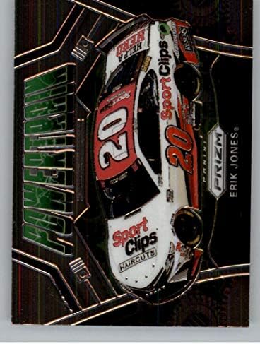 2020 Panini Prizm #89 Erik Jones Sport Clips Joe Gibbs Racing Toyota NASCAR Racing Trading Card image 3