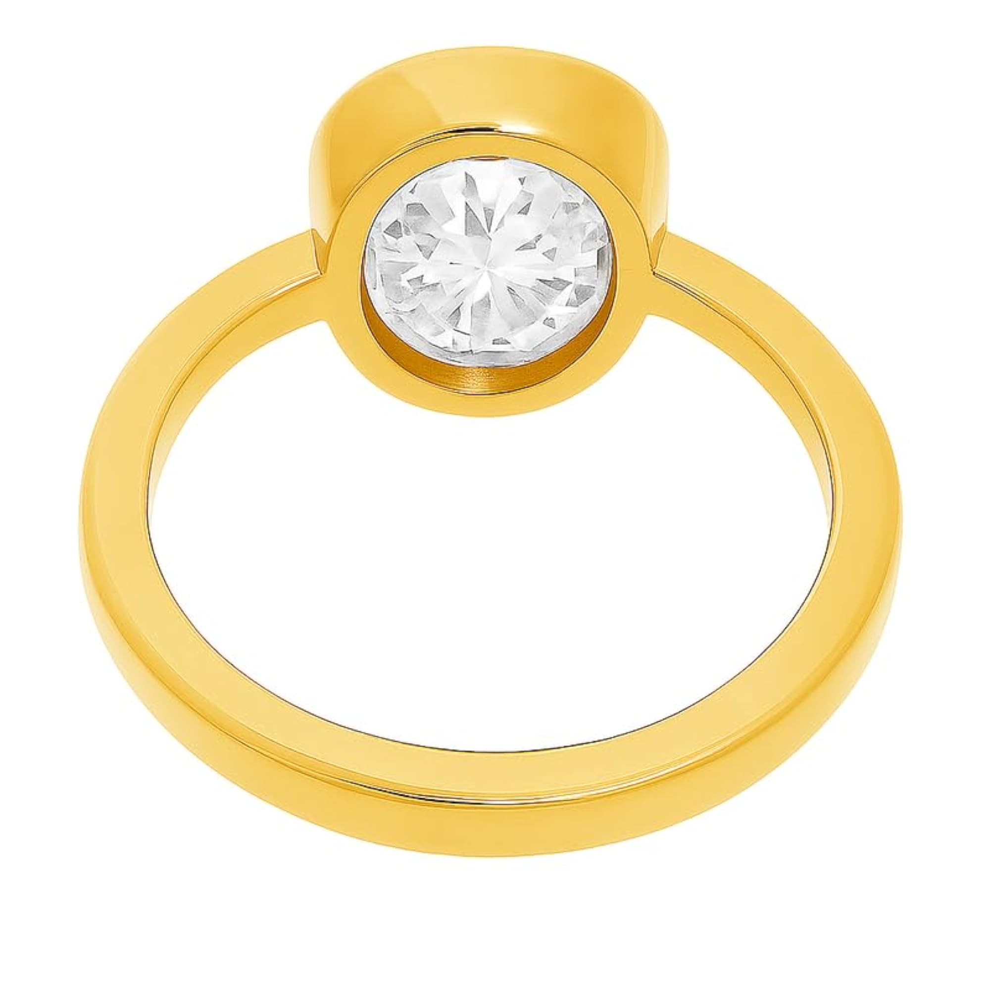 Premium White Sapphire Handcrafted Panchdhatu Adjustable Ring, 13.75 Ratti