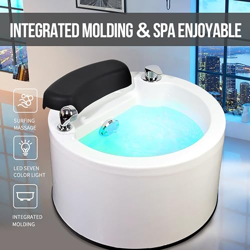 Masajeador Spa de Pies Acrílico con Luz LED miniatura 7