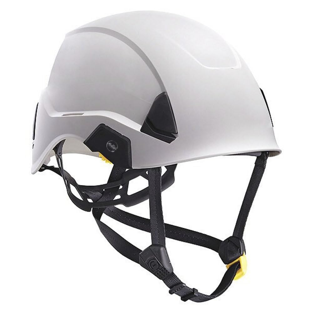 Hard Hat, ABS, 6 Point Ratchet, Type 1, Class C, White, Mfr: A020AA00-A