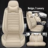 [Universal y seguro]: las fundas asientos coche universales son adecuadas para el 98% de los coches de 5 plazas. La fundas asientos coche adopta la última tecnología de sastrería oculta para ser compatible con los airbags. La tela de base antideslizante está diseñada para bloquear eficazmente el deslizamiento de la funda del asiento.