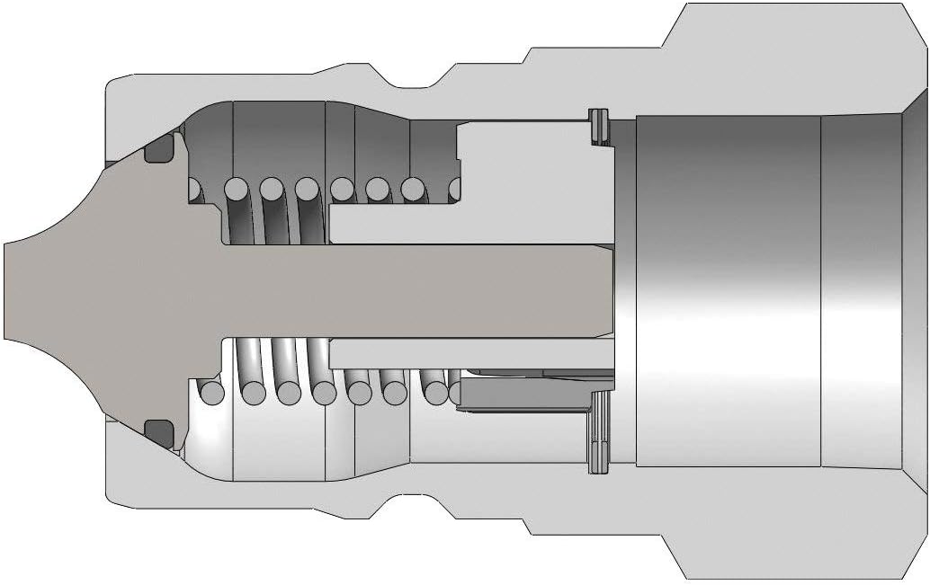 Dixon K6bf6-ss 3/4 Inch Iso-a Nipple 3/4 Inch Bspp 316ss 101345-6