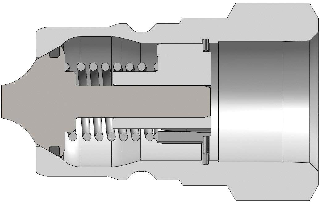 Dixon K6f6-ss 3/4 Inch Iso-a Nipple 3/4 Inch Nptf 316ss 101344-6