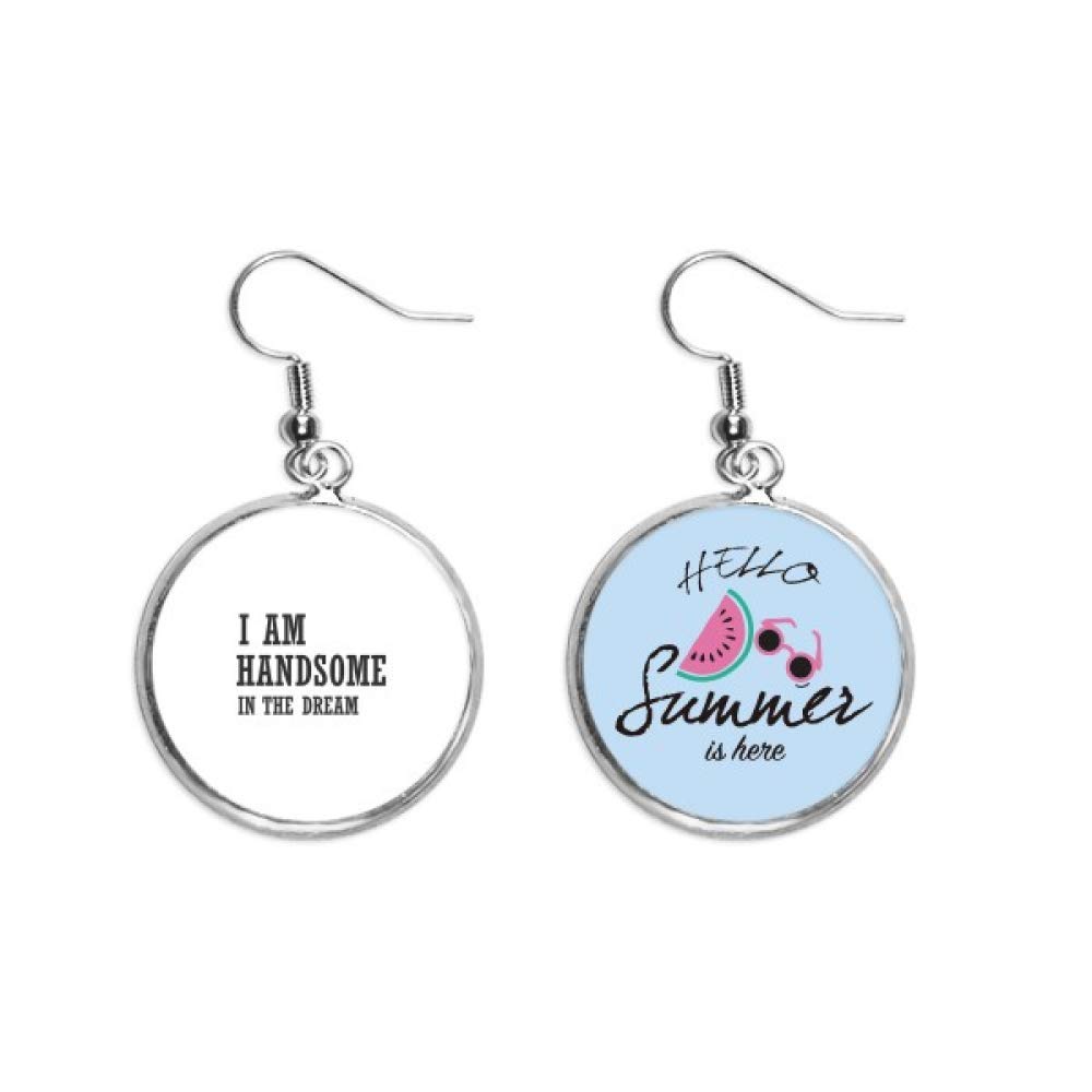 Pendientes de sandía para el lóbulo de la oreja accesorio de verano alegre 5