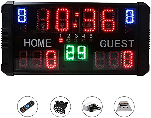Marcador digital para baloncesto 14 dígitos 50x25.5x5.5cm miniatura 3