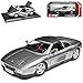 Bburago Ferrari 348 TS Targa Coupe Silber Grau 1989-1995 1/18 Modell Auto mit individiuellem Wunschkennzeichen MI 4 günstig Kaufen-Bburago Ferrari 348 TS Targa Coupe Silber Grau 1989-1995 1/18 Modell Auto mit individiuellem Wunschkennzeichen