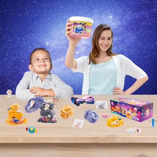 Cloud Slime Kit for Kids,2 Pack Fluffy Non Sticky Slime,14OZ/400ML Soft Stretchy Sensory Slime Toy,DIY Slime Kit,Slime Party Favor for Girls & Boys Birthday Gift - Image 7