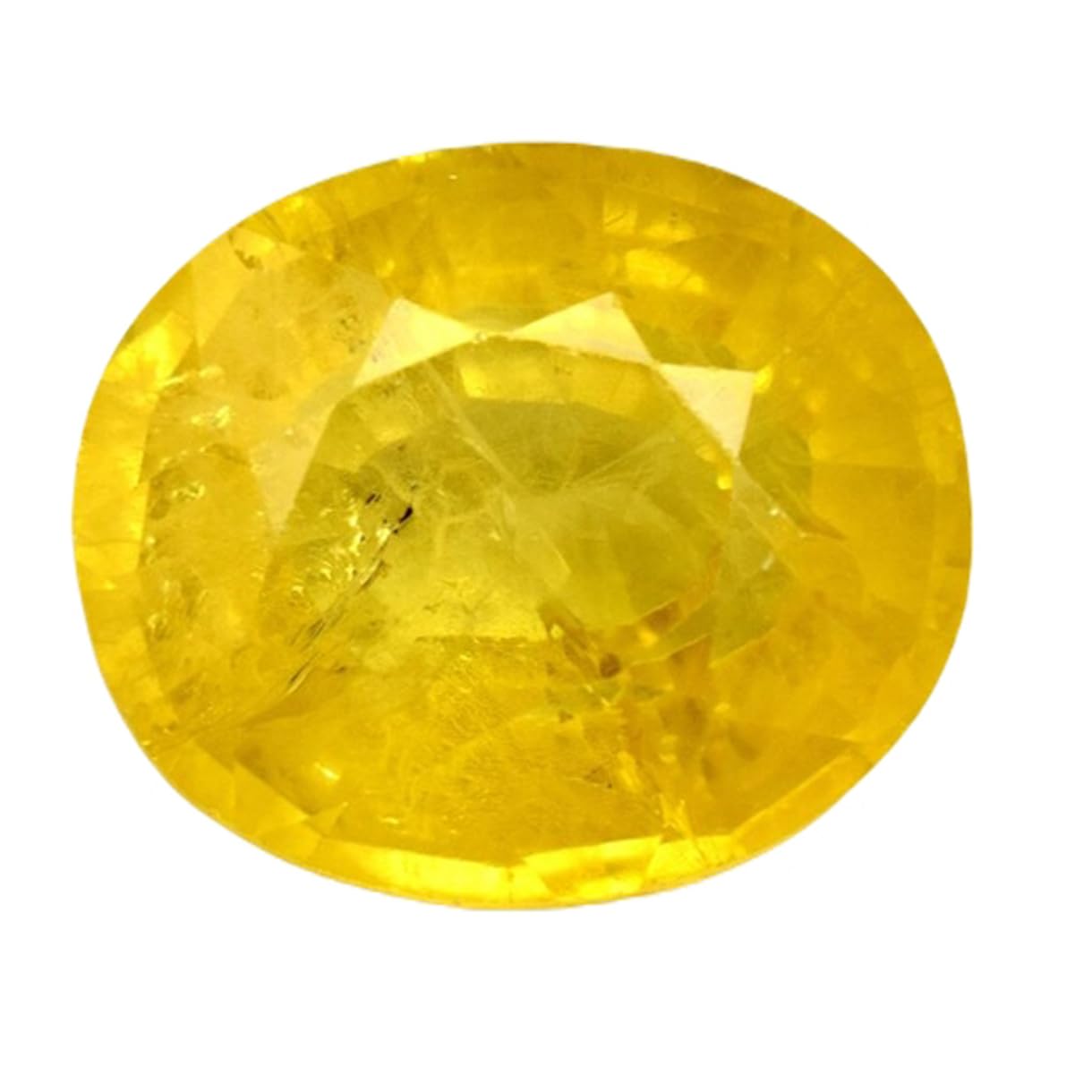Saphir jaune véritable pour sertir vos bagues et colliers faits main