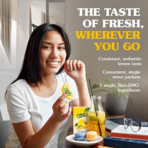True Lemon Water Enhancer, Bulk Pack, 0 Calorie Drink Mix Packets For Water, Sugar Free Lemon Flavoring, Water Flavor Packets Made With Real Lemons, 500 Count (Pack Of 1) #TOP6