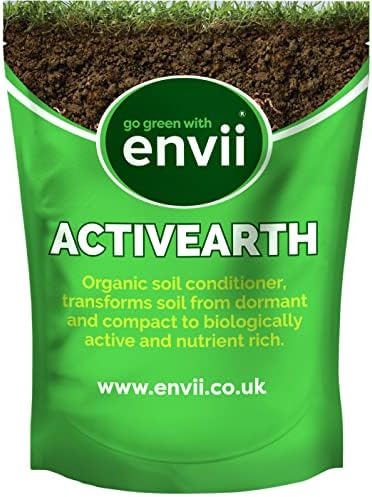 envii Activearth - Soil Improver, Activator, Conditioner & Fertiliser Increases Nutrient Uptake - Covers 60m²