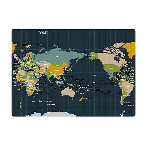 地図帳　世界地図　日本地図　セット　美品 Amazon.co.jp: 日本地図・世界地図ポスター2枚セット : 文房具