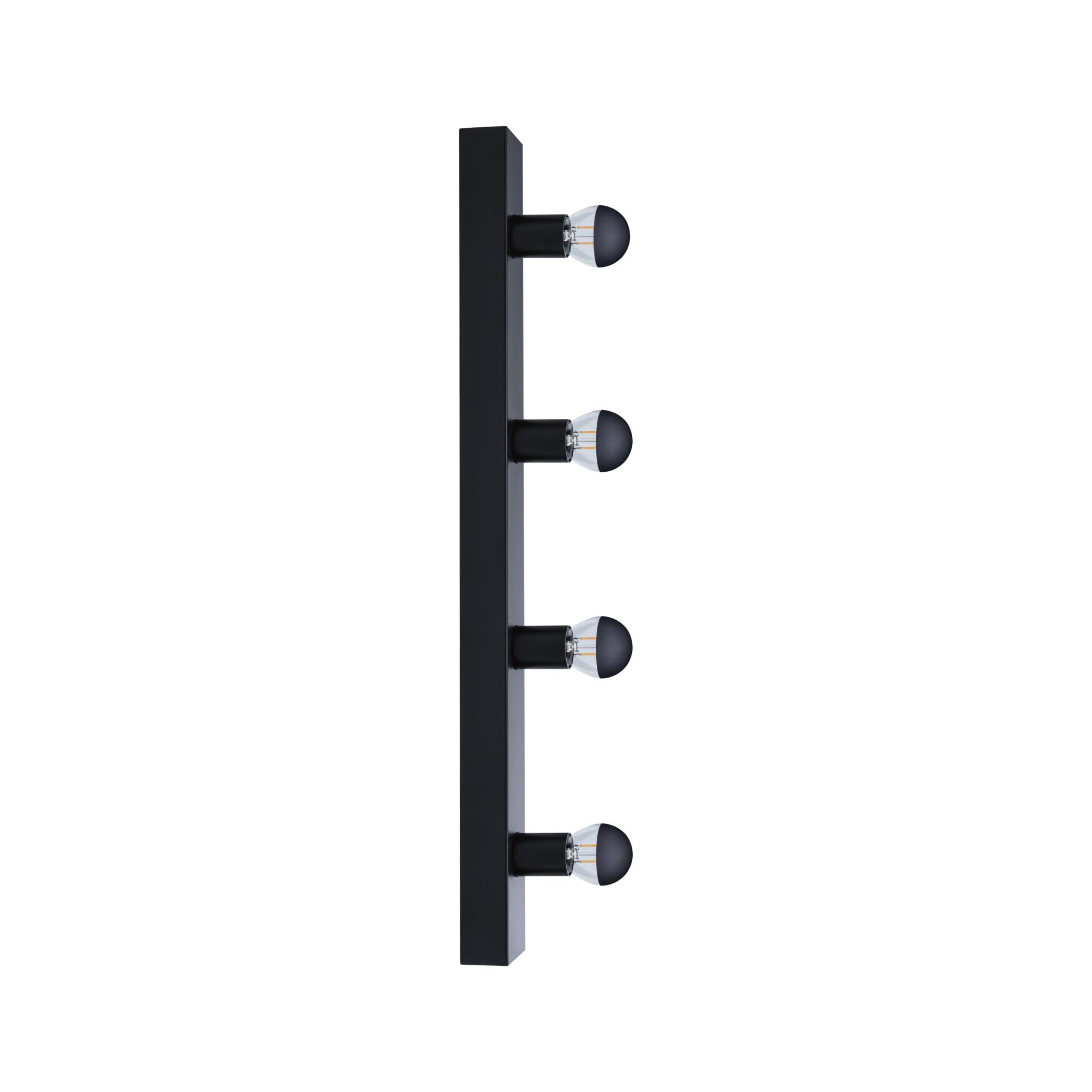 Paulmann 80099 Spiegelleuchte IP44 E14 230V max. 4x40W dimmbar Schwarz