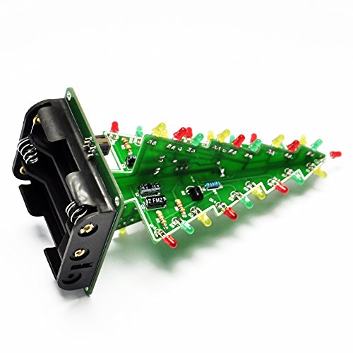Gikfun 3D USB Christmas Trees 3 Colors LED DIY Kit Flash LED Circuit EK1719 - Thumbnail 4