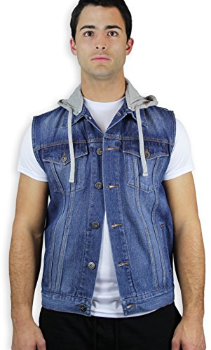 Blue Ocean Denim Vest-Large