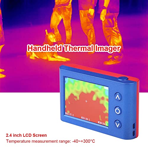 Handheld Thermal Imaging Camera 2.4in LCD Infrared Thermal Imager LCD Display Infrared Camera 8Hz Micro USB Interface 320x240 - Image 2