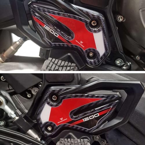Protection de talon Moto Morini X-Cape 1200 : autocollant 3D résistant aux frottements
