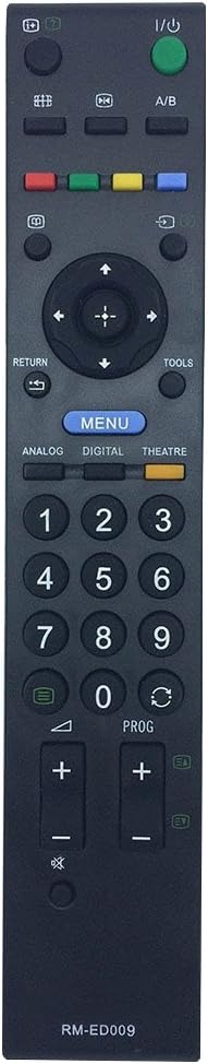 ALLIMITY RM-ED009 RMED009 Remote Control Replace for Sony TV KDL-46V3000 KDL-46S3000 KDL-46D3500 KDL-46D3500 KDL-46D3010 KDL-46D3000 KDL-42V42XX KDL-42V4200 KDL-42V40XX KDL-42V4000 KDL-40W3500