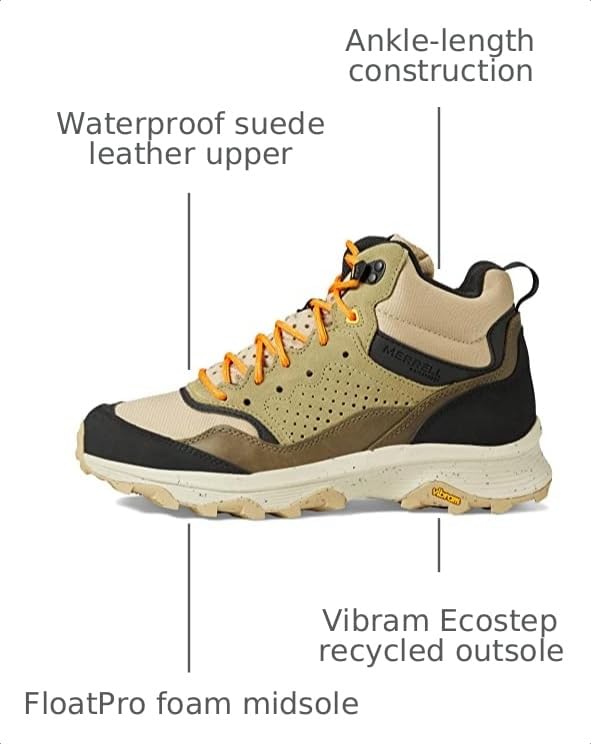 Image of Merrell Mens Speed Solo Mid Wp