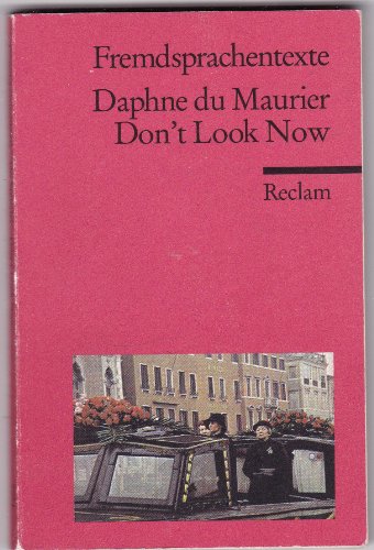 Don't Look Now 3150090547 Book Cover