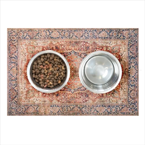 Image of Lovewag Reusable Washable Dog Pee Pads, Rustic Terracotta 36x48, 2 Pack
