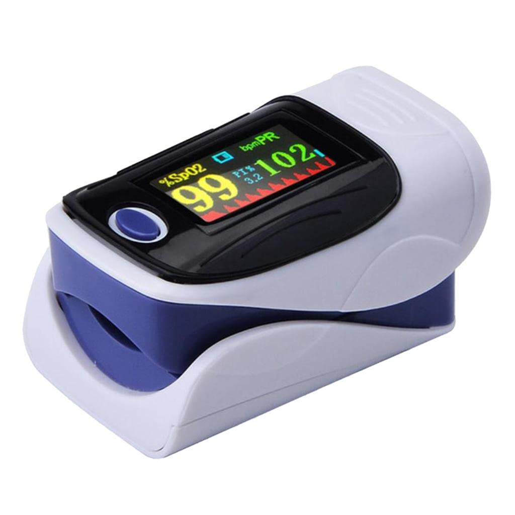 Finger Fingertip Pulse Oximeter Blood Oxygen Pulse Rate Monitor Purpleoximeters Monitoring Testing Medical Mobility Disability Health-image-22