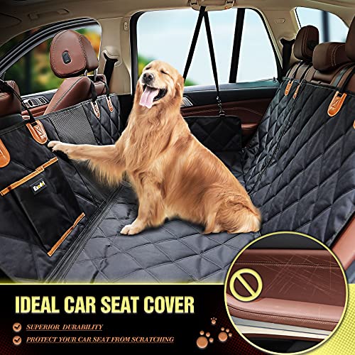 Knodel Dog Car Seat Cover for Back Seat, Waterproof Dog Seat Cover with Big Mesh Window, Non-Slip Dog Car Seat Cover… - Image 3