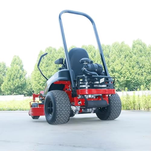 Tractor profesional para cortacésped con gran ancho de corte y sistema de dirección fácil para granja, jardín, parque, corte de césped y gestión del césped