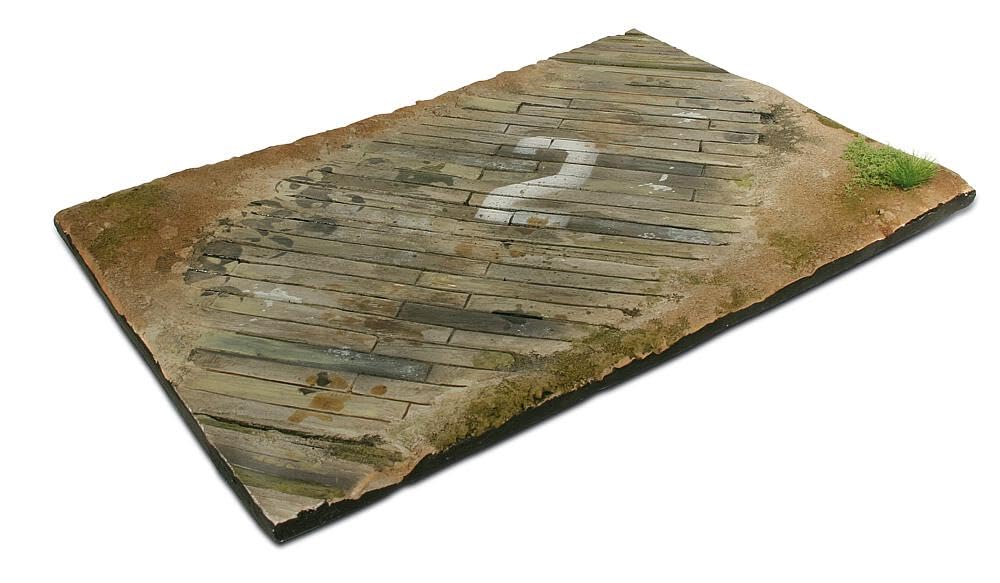 Vallejo SC102 - Diorama Base, 31 X 21 Cm, Wooden Airfield - New