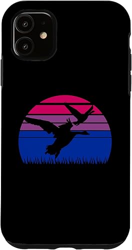 Miniatura 10 de iPhone 14 Pro Max Subtle Bisexual Goose Bird LGBT Gay Pride Funny Bi Flag Case