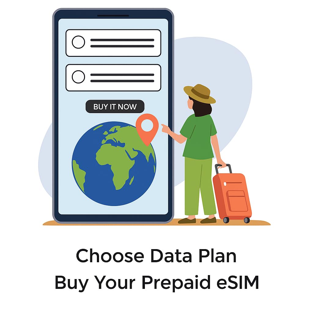 Paraguay eSIM High Speed Data Supports Hotspot 30 Days 3-20GB Email Delivery (10GB for 30 Days)