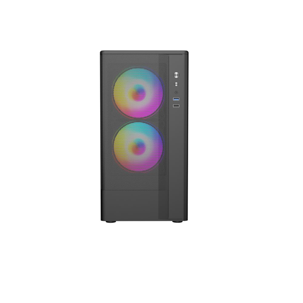 PALICOMP AM5 Gaming PC • AMD RYZEN 9 7900X • 240mm Water Cooled • 32GB DDR5 RAM • 1TB M.2 nVME SSD • 1TB HDD • Windows 11 • NVIDIA RTX3050 6GB • WIFI6 • Bluetooth • F3M RGB — view 2