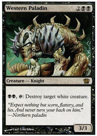 Magic The Gathering - Western Paladin - Octava edición