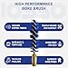 Iosso Premium Bore Brush – Blue Synthetic Fiber – Durable, Long-Lasting Tool for Gun Maintenance – Made in USA Bore Cleaning Brush (.50 Cal Shotgun/BLACKPOWDER BORE Brush)