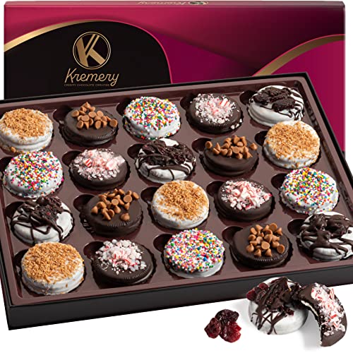 KREMERY Creamy Chocolate Cravings - (20 Cookies) Kosher Food Arrangement