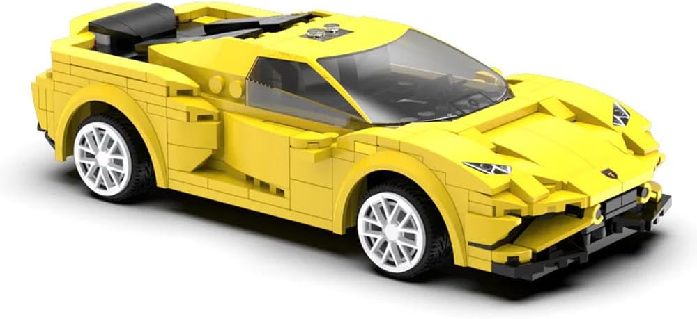 Close-up view of the assembled CaDA Race Car