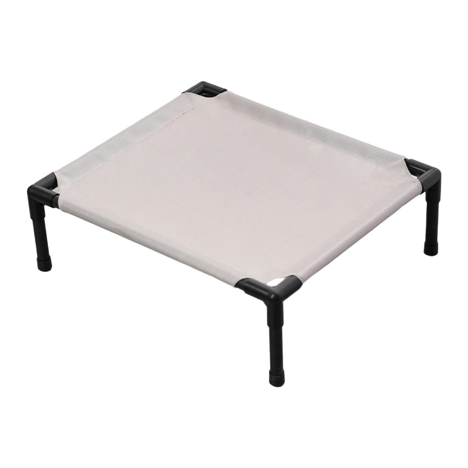 Cama Elevada para Mascotas con Base Elevada Tejido Transpirable Diseño Portátil Y Fácil de Limpiar Recomendada para El de Gatos Y Perros