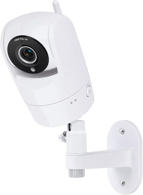 Adjustable Baby Monitor Wall Mount for VTech VM901/VM924/VM923/VM928, Full-Range View and Easy Installation Without Drilling