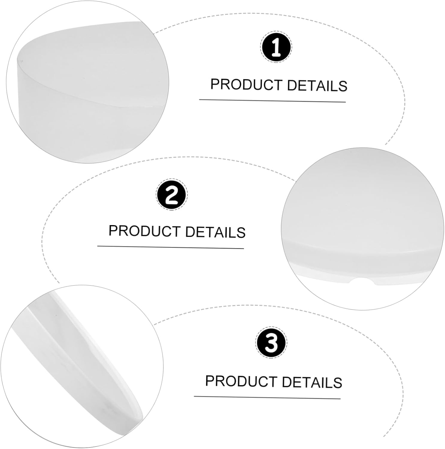 6 Inch Round Cake Carrier Box Baked Food Box Packaging Cake Container for Birthday Easy to Use