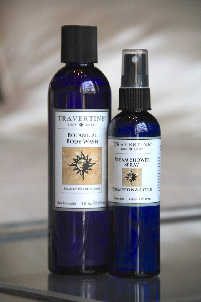 Extraordinary Shower Duo | Eucalyptus & Citrus Body Wash & 4 oz. Steam Shower Spray