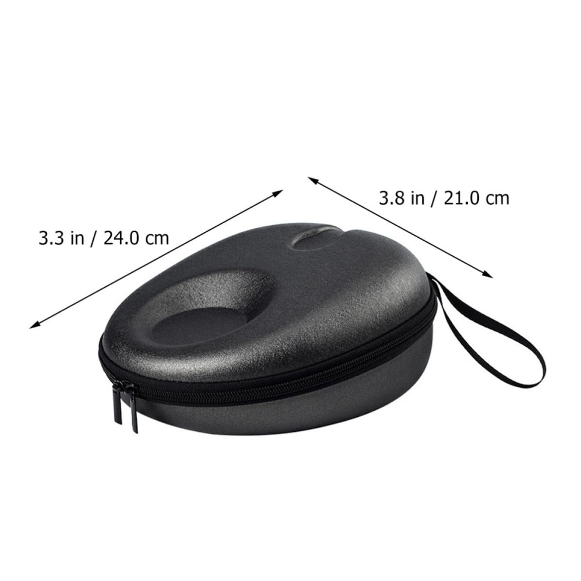 Gadpiparty Estuche Portátil para Auriculares Inalámbricos Doble Espacio de Almacenamiento y Protección contra Salpicaduras, Compatible Modelos 3D para Actividades al Aire Libre