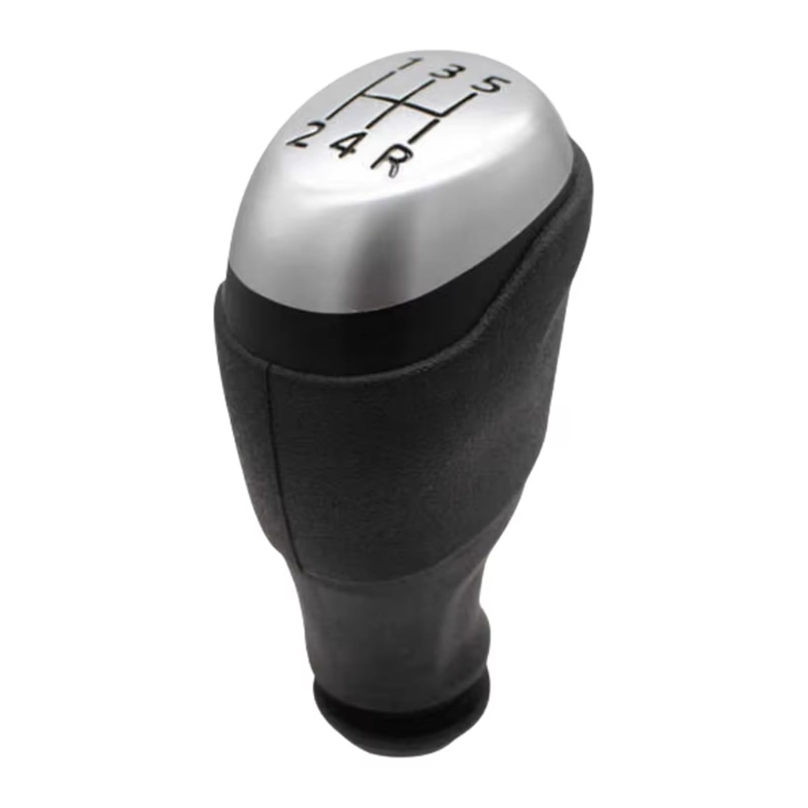 GHQFROP Transmission Gear Shift Knob for Clio Mk4 IV 2012-2020 5/6 Speed Gear Shift Knob Lever Shifter Pen Gearbox Gaiter Boot Collar Car Gear Stick Knob(Matte 5 Speed)