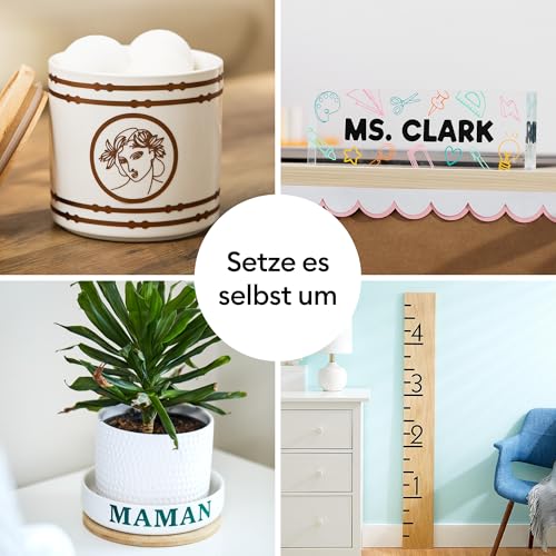 Cricut Smart Vinyl Permanent 33 x 91 cm, 1 Bogen (blau)