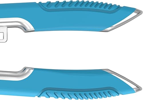 Miniatura 3 de FLORA GUARD Tijeras florales de 6.5 pulgadas, aleación de zinc con mango de goma, hoja dentada para corte rápido, adecuadas para colocación de