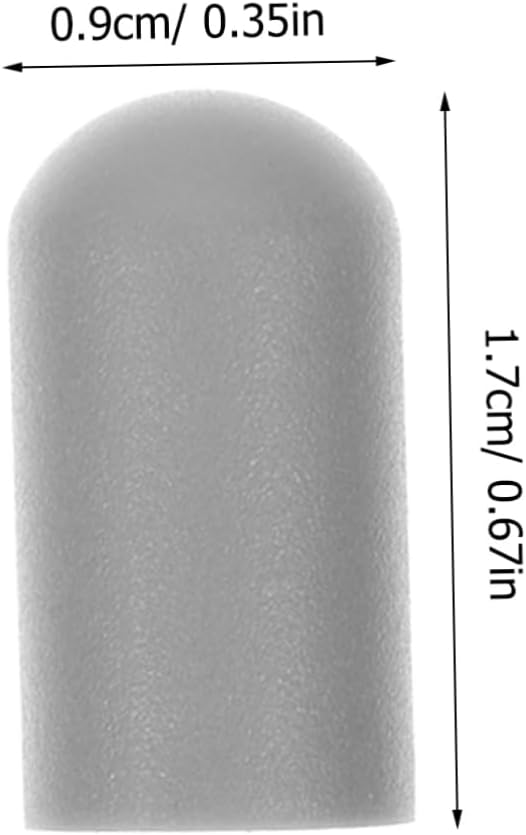 10 puntas protectoras de silicona para baquetas miniatura 2