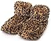 Intelex Fully Microwavable Luxury Cozy Slippers Snowy  5-9