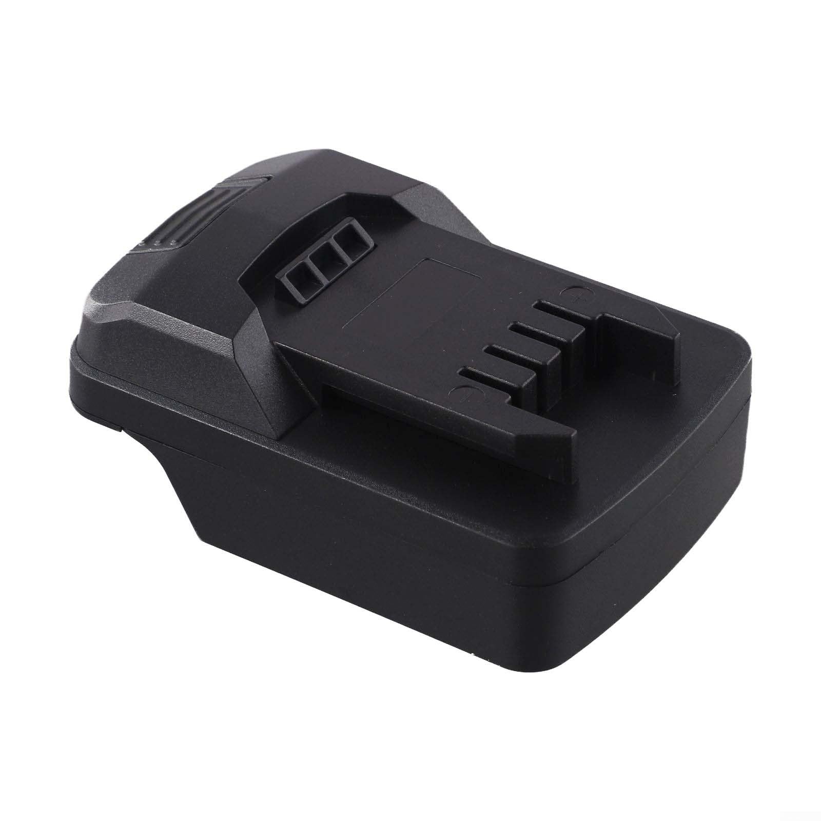 Adattatore batteria compatibile con BL1815 BL1820 BL1830 18V convertitore batteria al litio per Parkside X20V Team Power Tools Nero